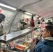 Sustainers deployed to Europe enjoy holiday meals