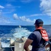 U.S. Coast Guard aids stranded vessel Rascal off Tanguisson Beach, Guam, on Christmas weekend