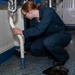 Sailors conduct cleaning stations