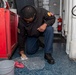 Sailors conduct cleaning stations