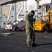 Sailors conduct cleaning stations
