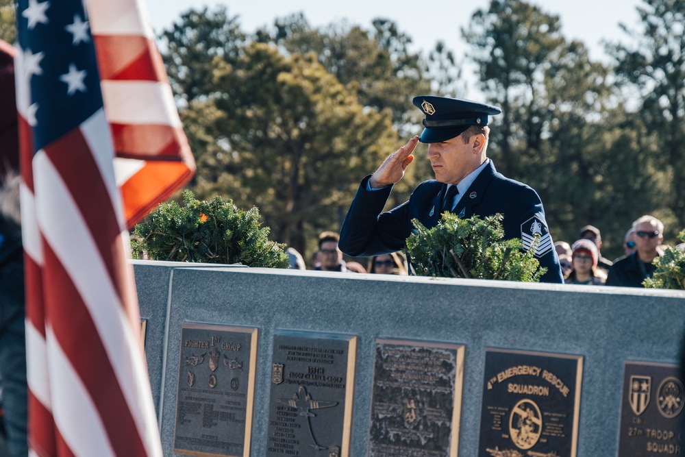 DEL 15 Guardian represents USSF in annual Wreaths Across America ceremony