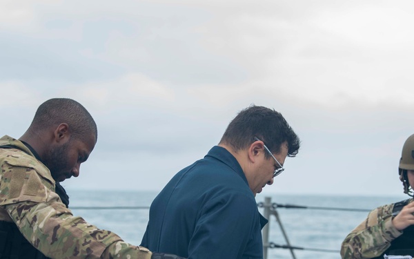 USS Kidd VBSS Training