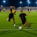 U.S. service members win intramural soccer championship game