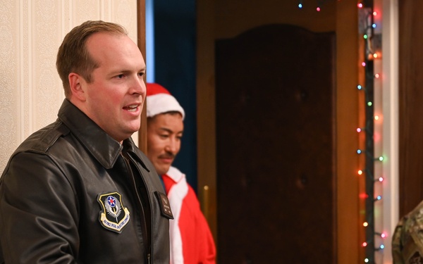 Yakushima Joint Operations Center Personnel Have Christmas Dinner During Ongoing CV-22 Osprey Recovery Efforts
