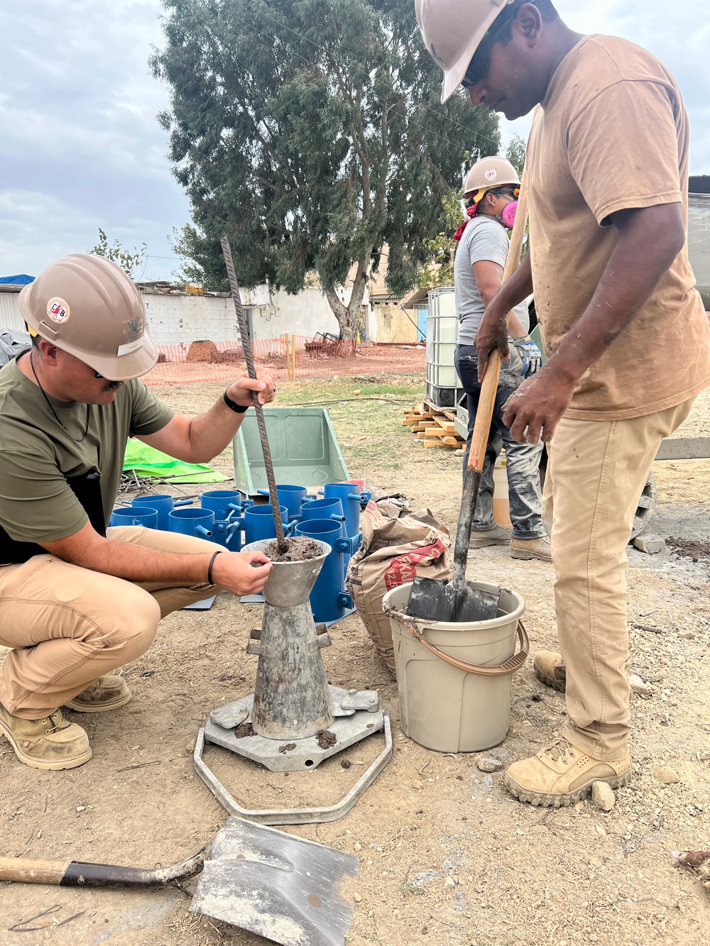 NMCB 133 Conducting Operations in Tunisia