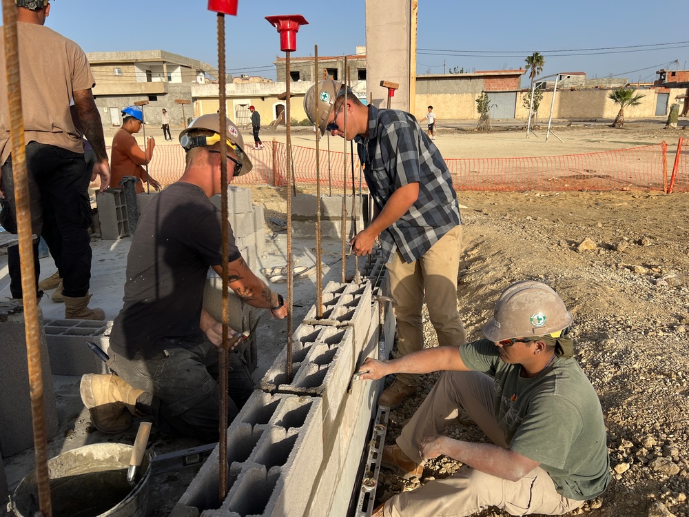 NMCB 133 Conducting Operations in Tunisia