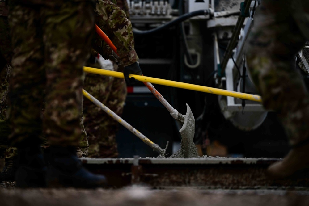 31st Civil Engineer Squadron hosts Rapid Airfield Damage Recovery training