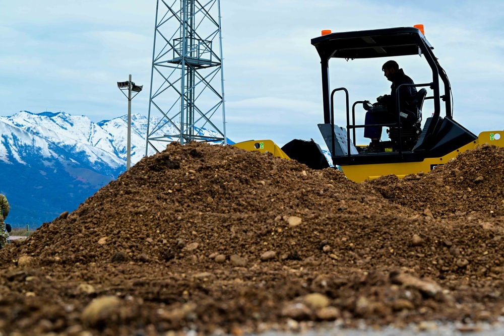 31st Civil Engineer Squadron hosts Rapid Airfield Damage Recovery training