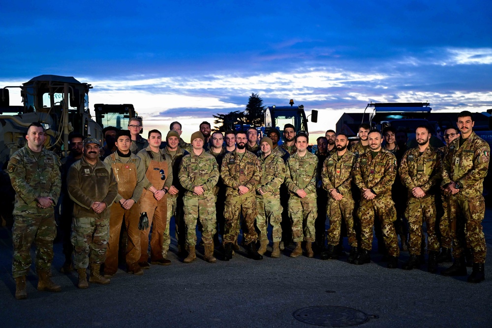 31st Civil Engineer Squadron hosts Rapid Airfield Damage Recovery training