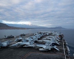 USS Gerald R. Ford Pulls Into Souda Bay