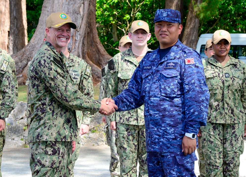 Pacific Partnership 2024-1: Honors at Peleliu Peace Memorial Park