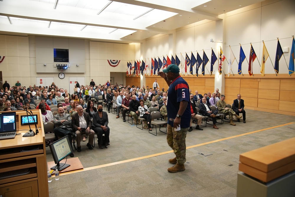 Communication with a purpose, key theme of Troop Support town hall