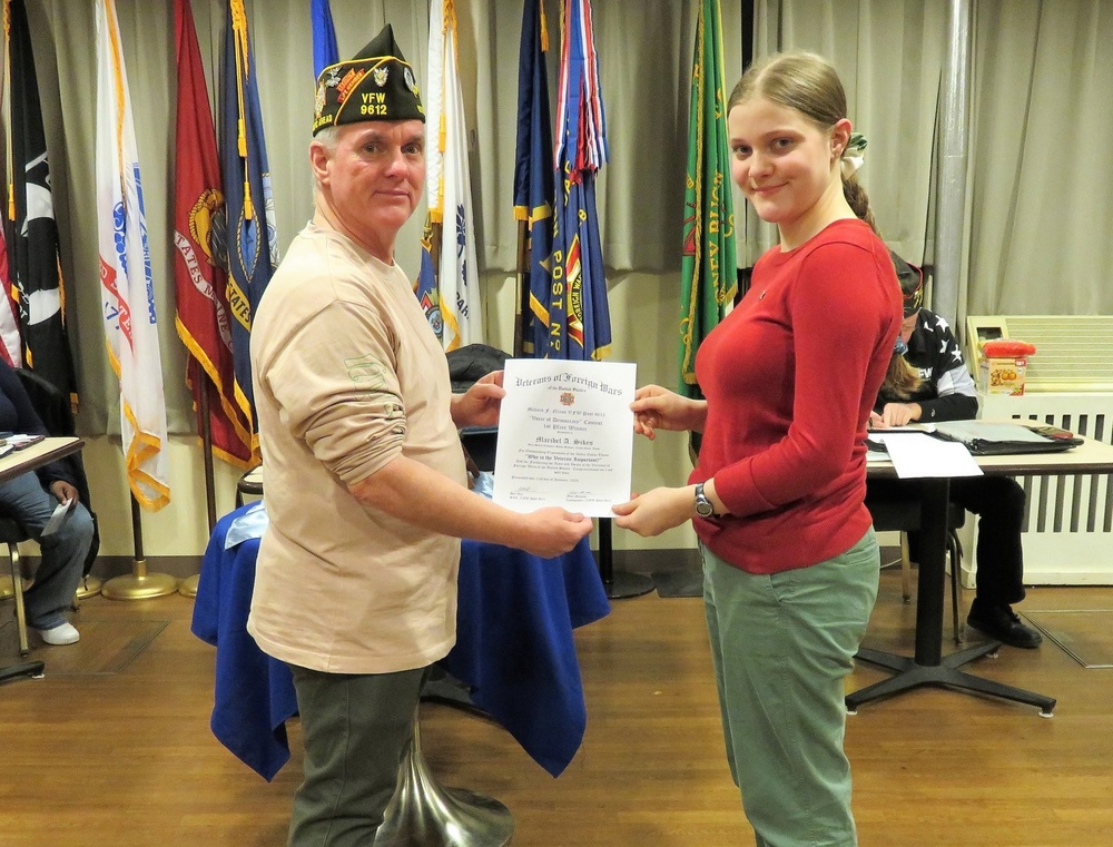 Camp Zama youth shares inspiration behind winning essay on veterans