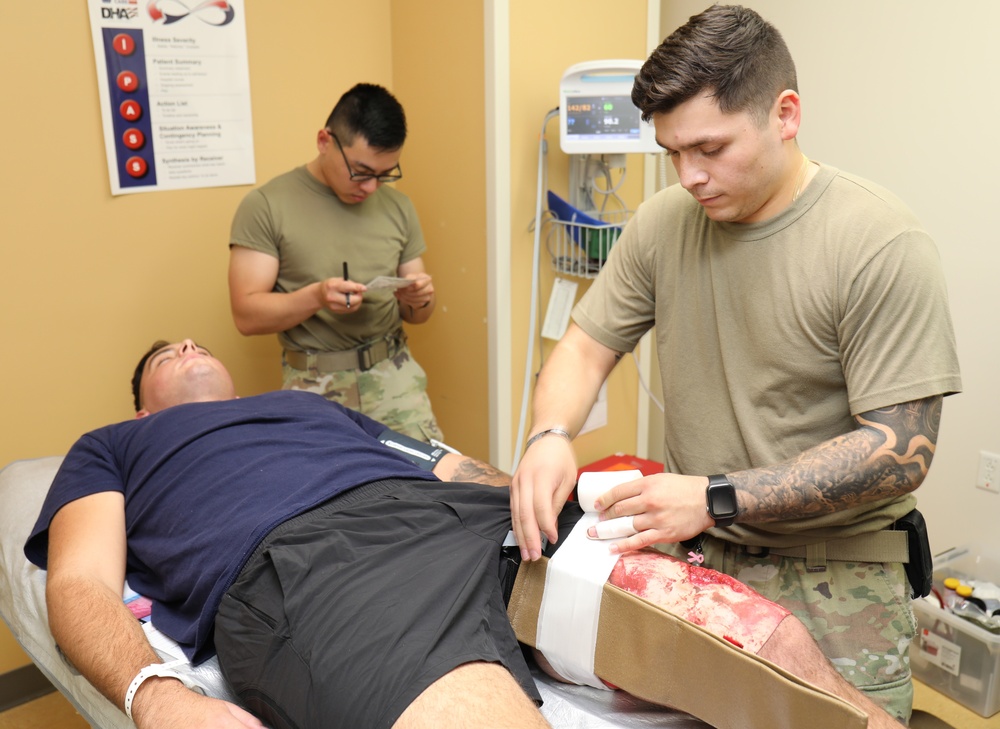 Camp Zama medics sharpen skills in mass casualty exercise