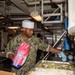 USS Ronald Reagan (CVN 76) hosts a Christmas meal