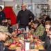 USS Ronald Reagan (CVN 76) hosts a Christmas meal