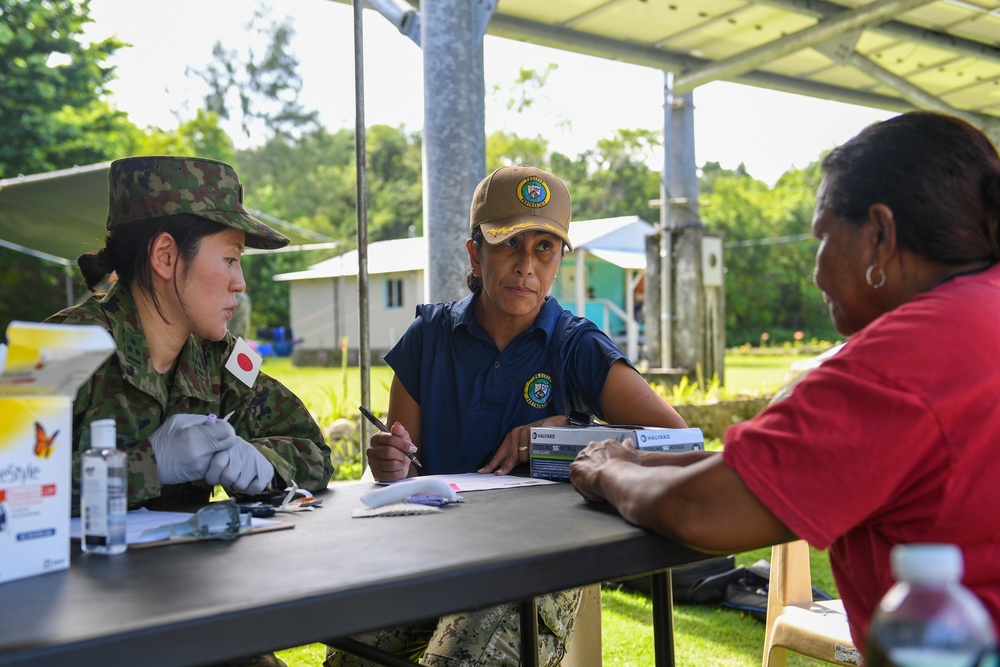pacific Partnership 2024-1: Peleliu Medical Sreenings