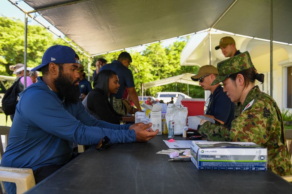 pacific Partnership 2024-1: Peleliu Medical Sreenings