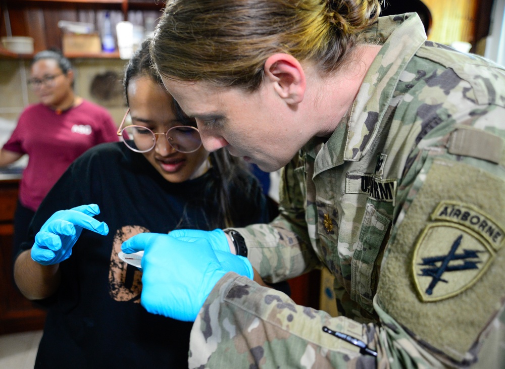 Pacific Partnership 2024-1: U.S. Army Veterinarians Side-by-Side