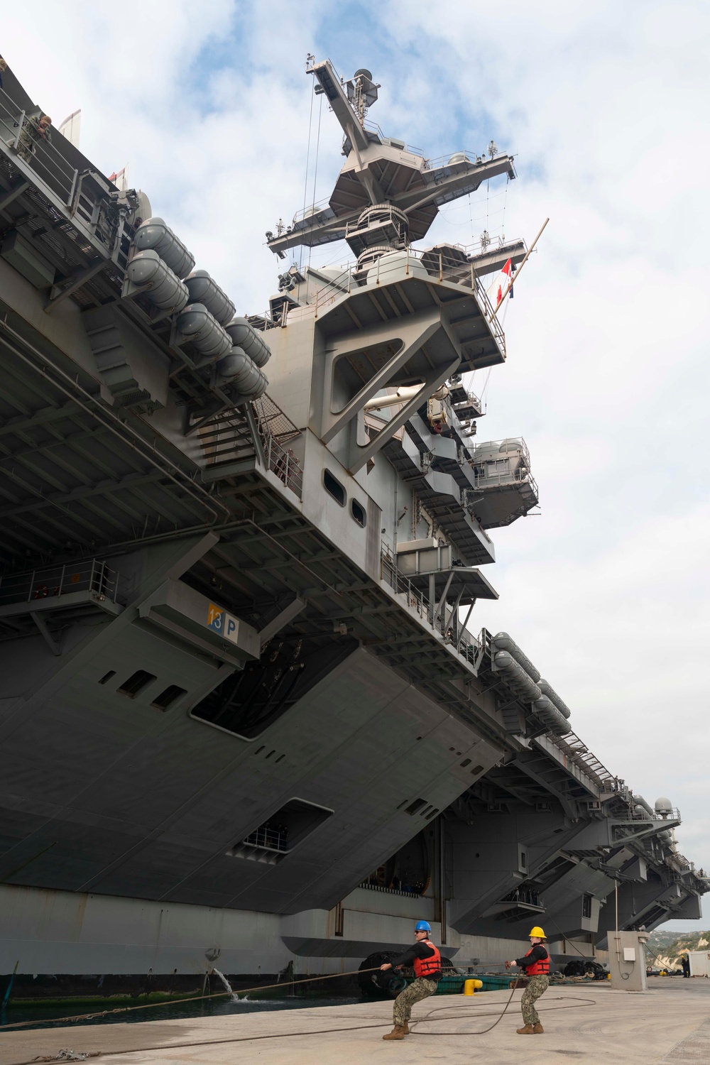 NSA Souda Bay welcomes back USS Gerald R. Ford (CVN 78)