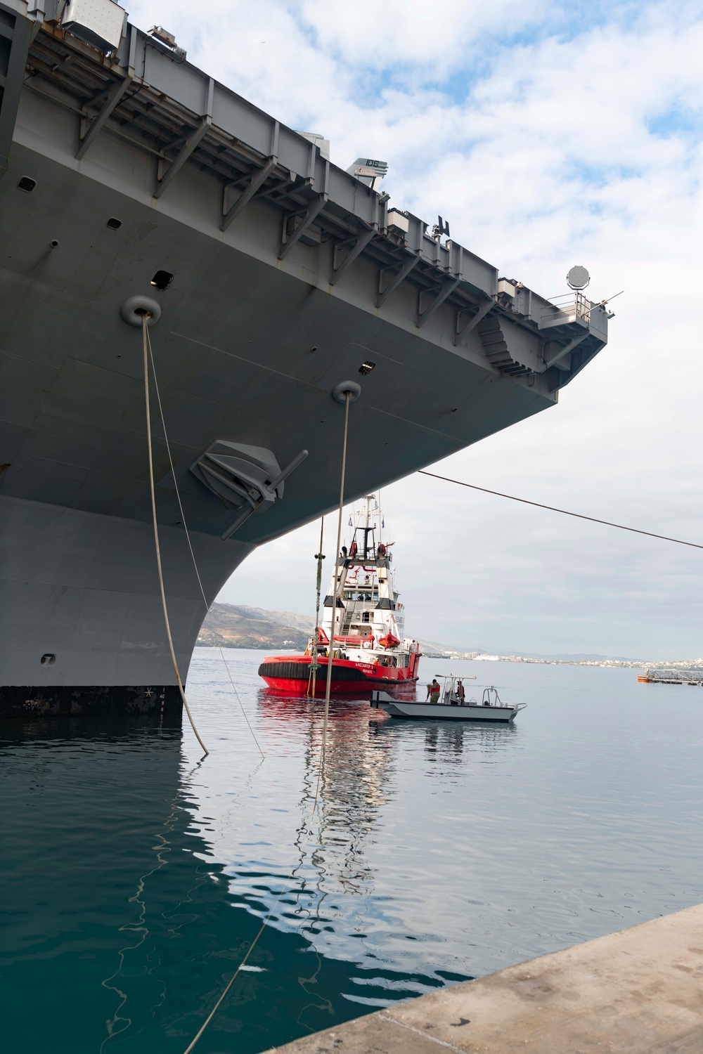 NSA Souda Bay welcomes back USS Gerald R. Ford (CVN 78)