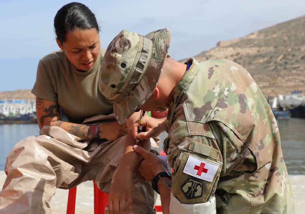 Reserve CST Leads Multi-National CBRN Demonstration