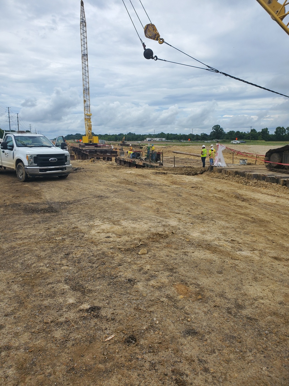 Status update of McHugh Road Bridge Phase II of the Comite River Diversion