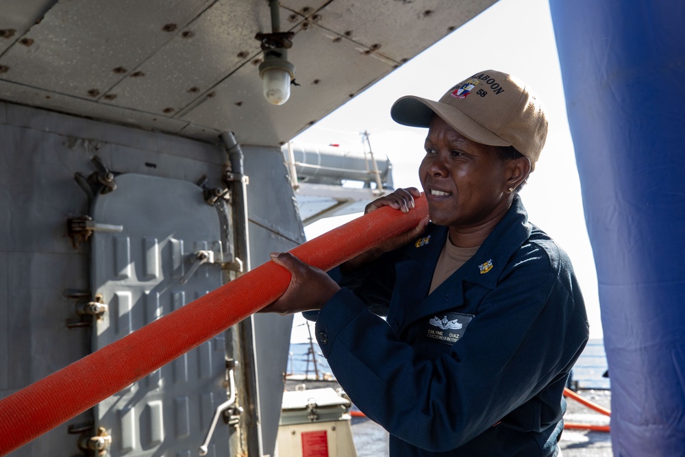 Laboon Conducts Routine Operations in the Atlantic Ocean