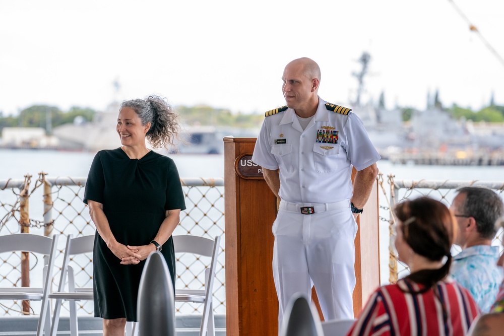 NSAH Promotion Ceremony Aboard the Historic USS Missouri