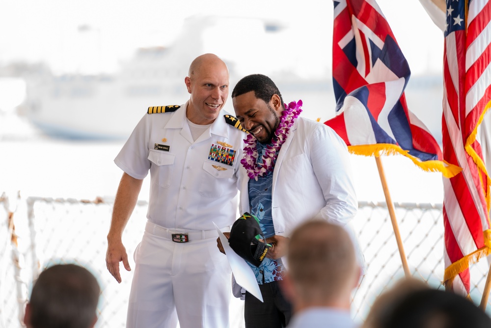 NSAH Promotion Ceremony Aboard the Historic USS Missouri