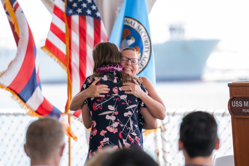 NSAH Promotion Ceremony Aboard the Historic USS Missouri