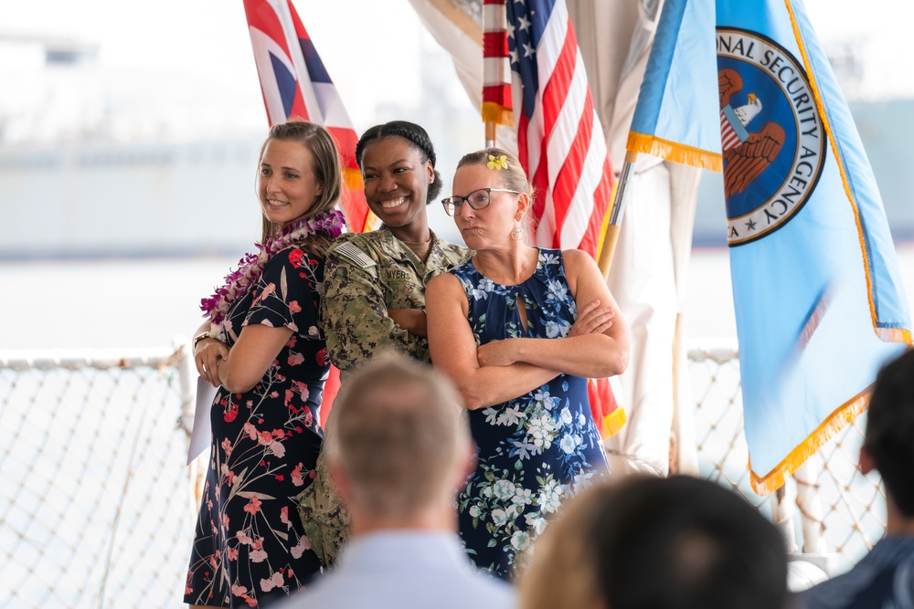 NSAH Promotion Ceremony Aboard the Historic USS Missouri