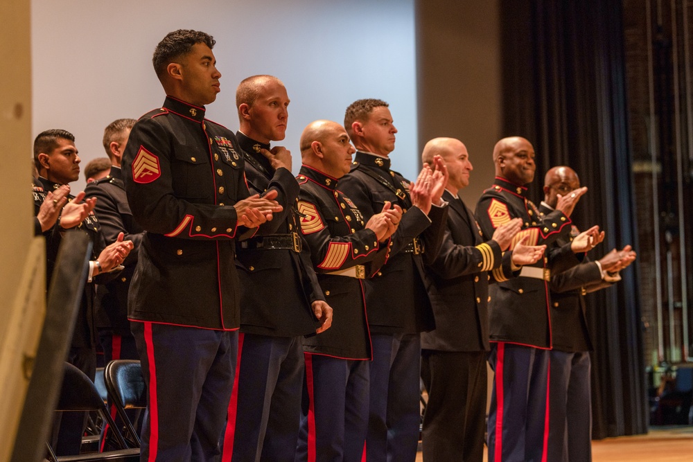 Basic Officers Course 4-23, Delta Company Graduation