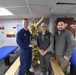 Coast Guard Cutter Midgett crew with Mayor of Unalaska