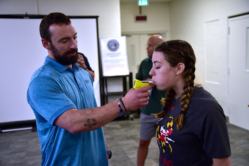 Fort Meade DES paves the way for safer roads with field sobriety test training