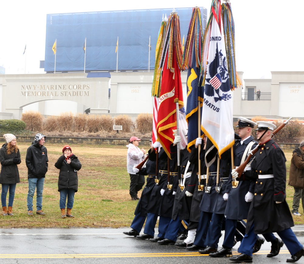 Marines recognized, honored during 2023 Military Bowl