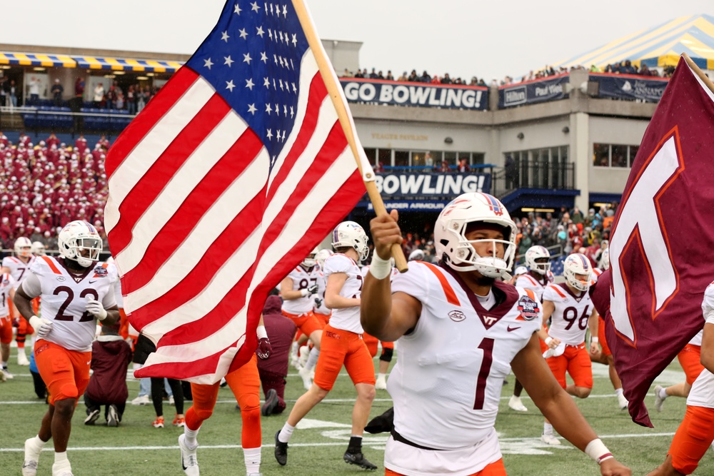 Marines recognized, honored during 2023 Military Bowl