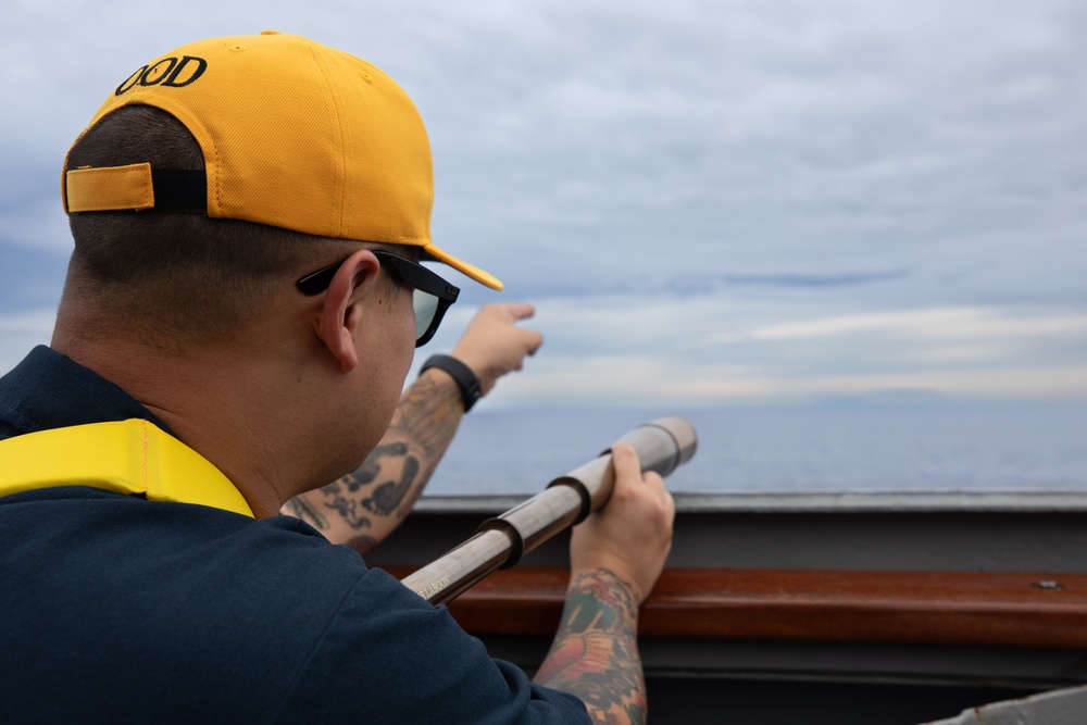 Laboon Conducts Routine Operations in the Atlantic Ocean