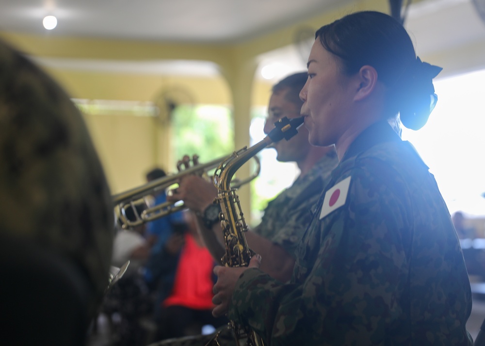 Pacific Partnership 2024-1: Senior Care Center Band Concert