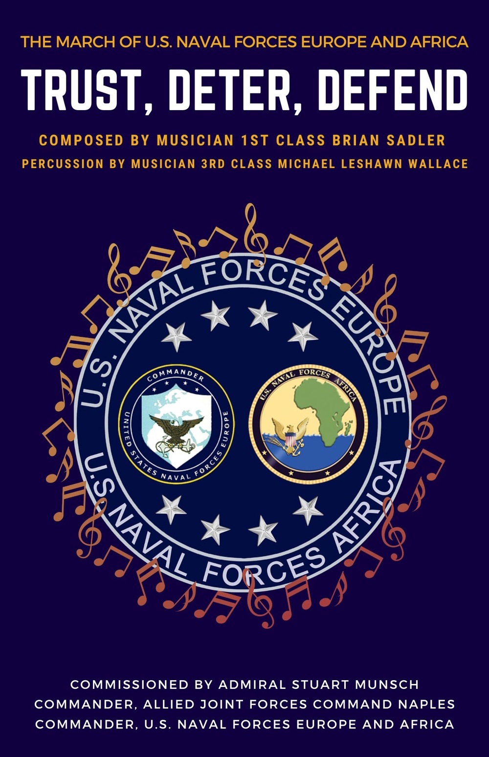 NAVEUR-NAVAF March Graphic