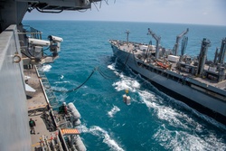 USS Carl Vinson Conducts FAS and RAS with USNS Yukon [Image 6 of 6]