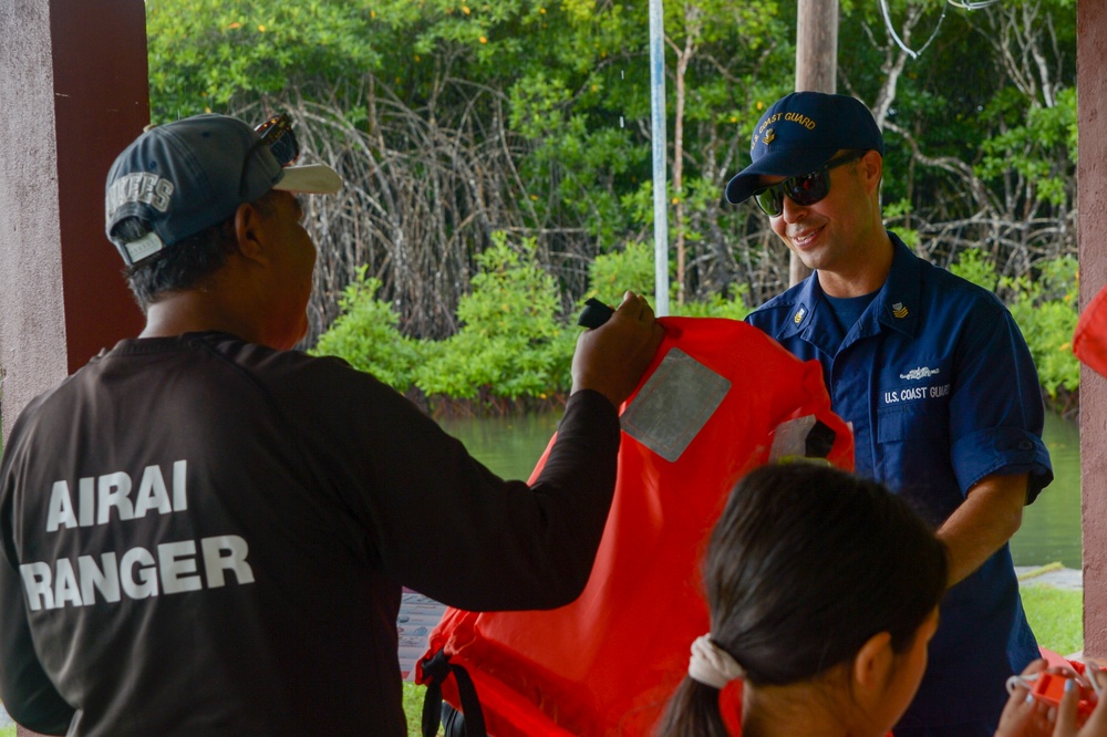 Pacific Partnership 2024-1: USCG Teaches Boat Safety