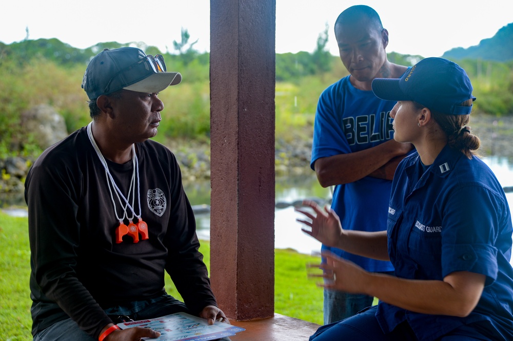 Pacific Partnership 2024-1: USCG Teaches Boat Safety