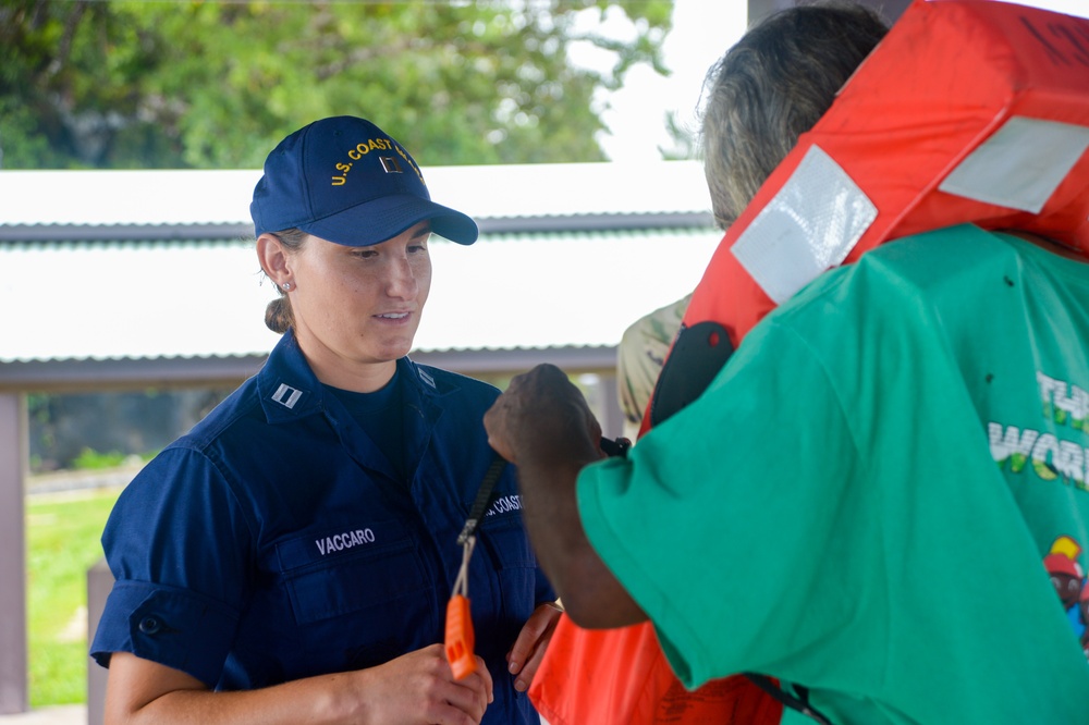 Pacific Partnership 2024-1: USCG Teaches Boat Safety