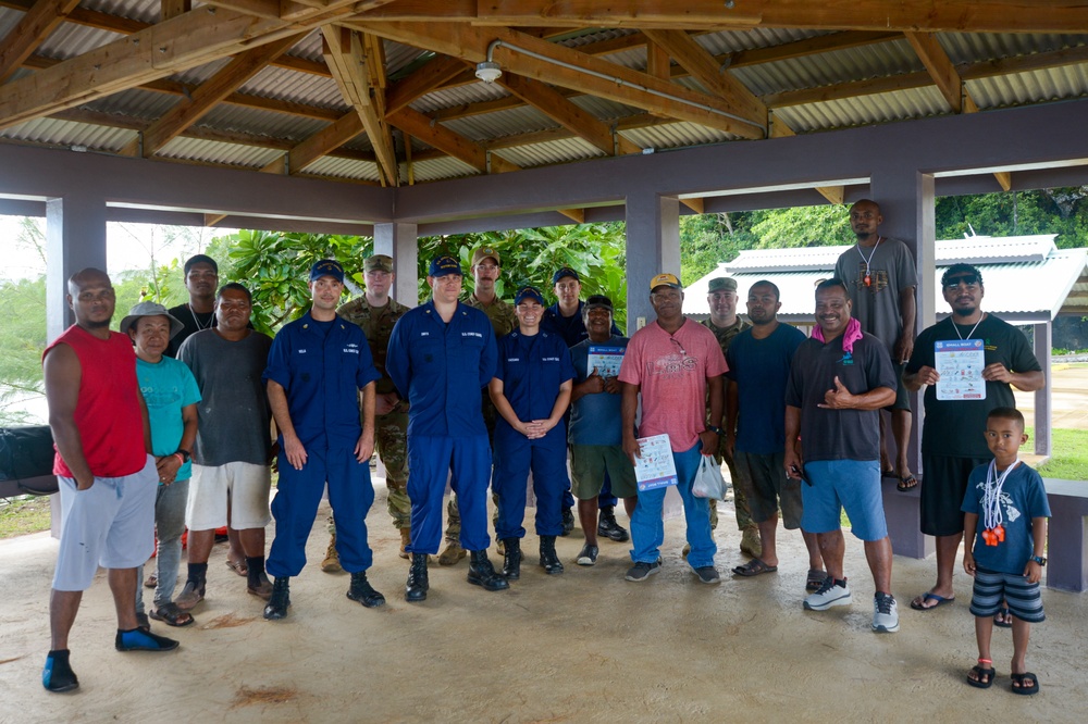 Pacific Partnership 2024-1: USCG Teaches Boat Safety