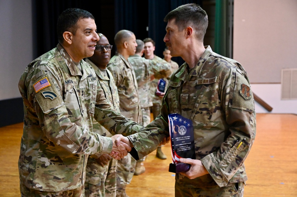 D.C. National Guard senior leaders address 2023 award winners