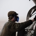 Holloman aircrew prepares for flight amid the mist