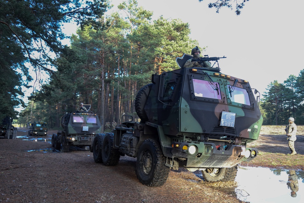 Reserve Transportation Soldiers train on tactical sustainment tasks in Poland