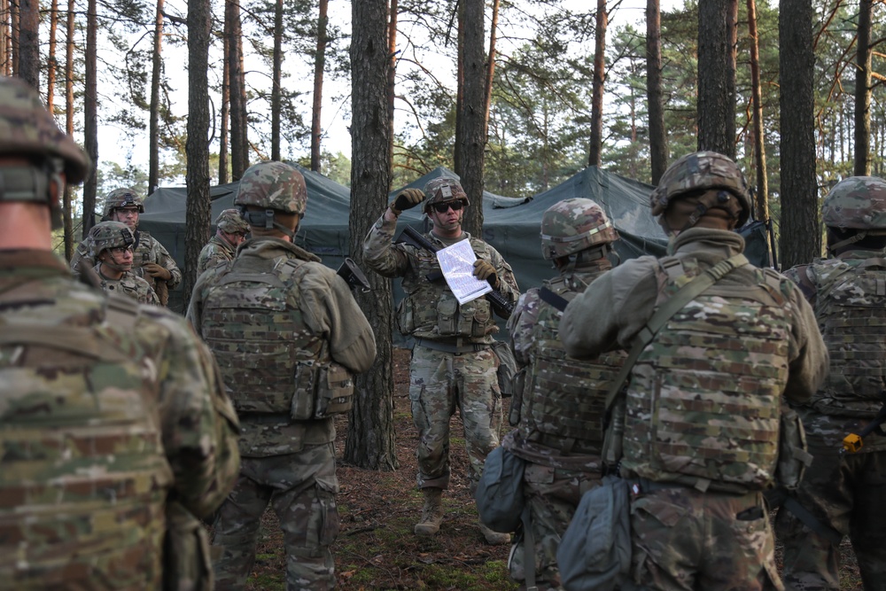 Reserve Transportation Soldiers train on tactical sustainment tasks in Poland